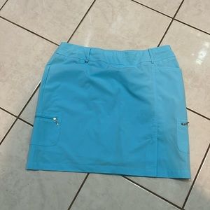 Golf skort size 14-16 light blue